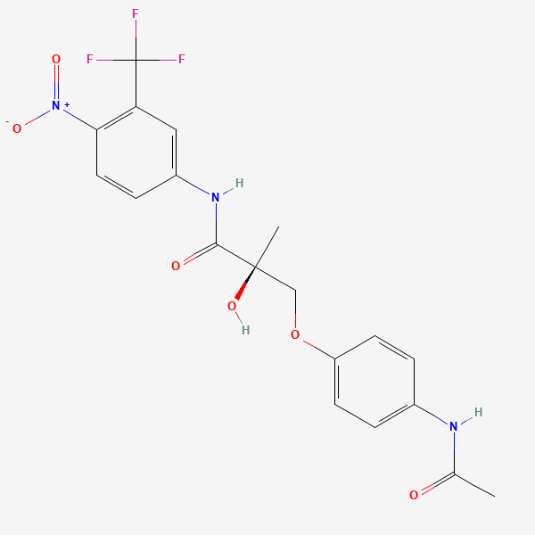 2D chemical structure of Andarine (S-4)