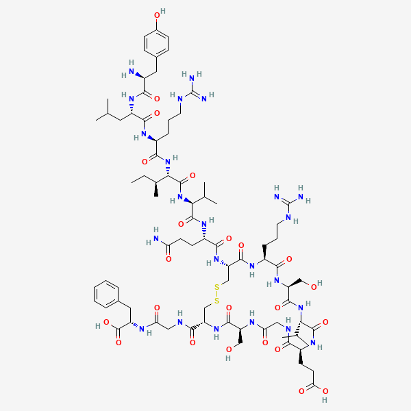 2D chemical structure of AOD-9604