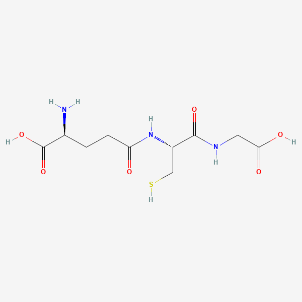 2D chemical structure of Glutatión
