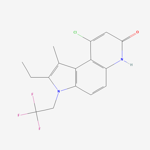 2D chemical structure of LGD-3303