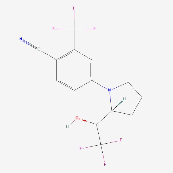 2D chemical structure of Ligandrol (LGD-4033)