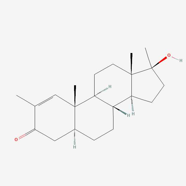 2D chemical structure of Methylstenbolone