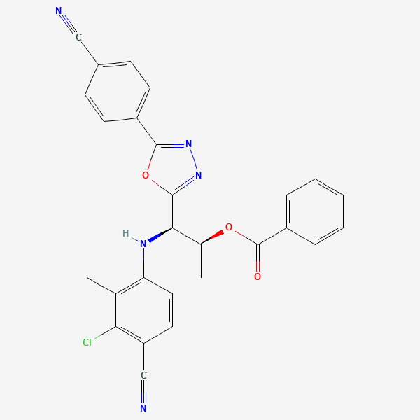 2D chemical structure of RAD150 (TLB-150)