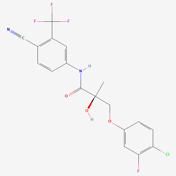 2D chemical structure of S-23