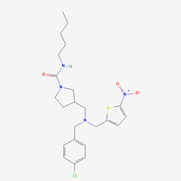 2D chemical structure of SR9011