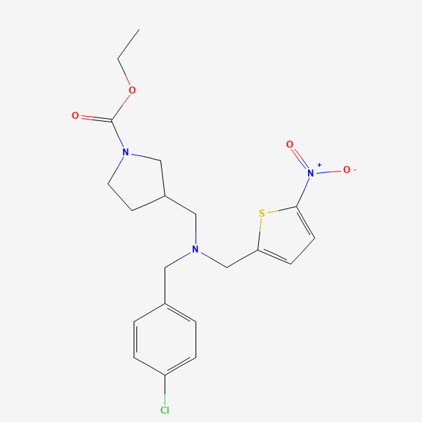 2D chemical structure of Stenabolic (SR9009)