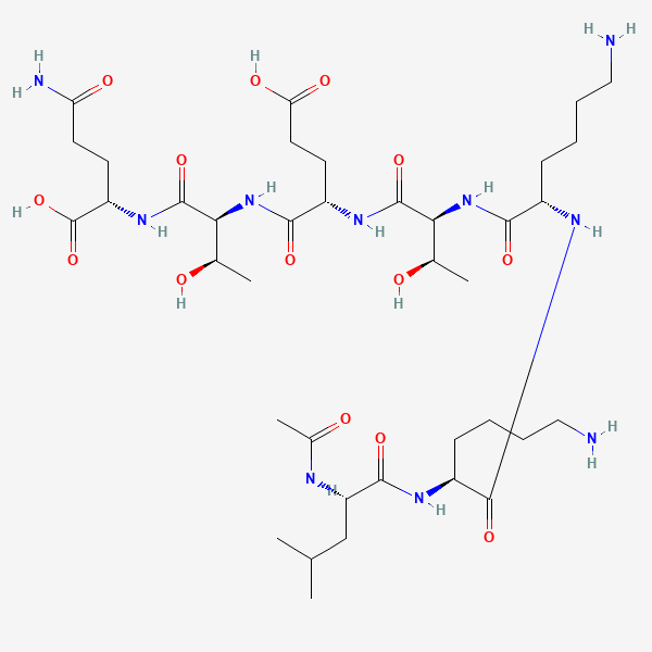 2D chemical structure of TB-500