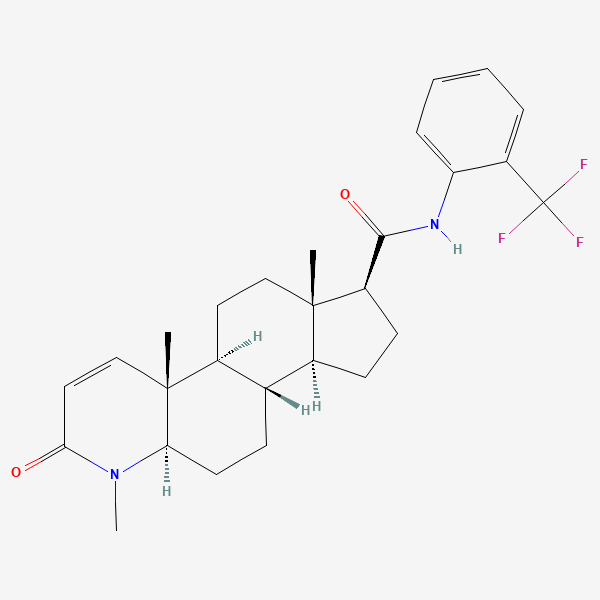 2D chemical structure of TFM-4AS-1
