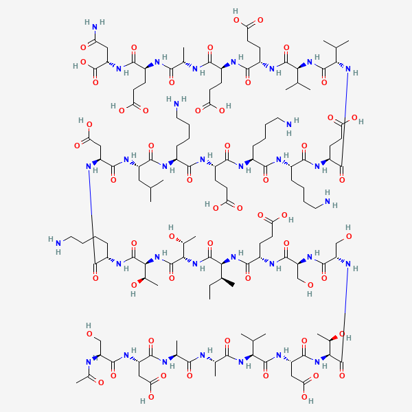 2D chemical structure of Thymosin alpha-1