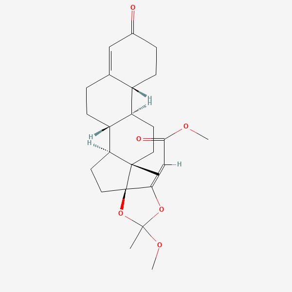 2D chemical structure of YK-11